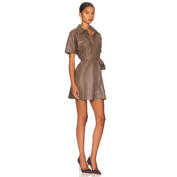 NWT HEARTLOOM Soho Dress size Large Faux Leather‎ - Picture 3 of 9